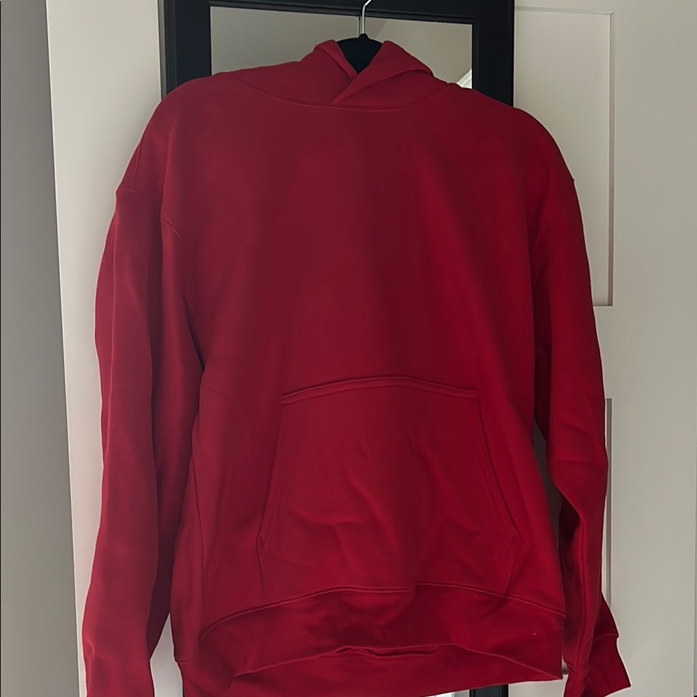 Aritzia Bold Red Sweatshirt